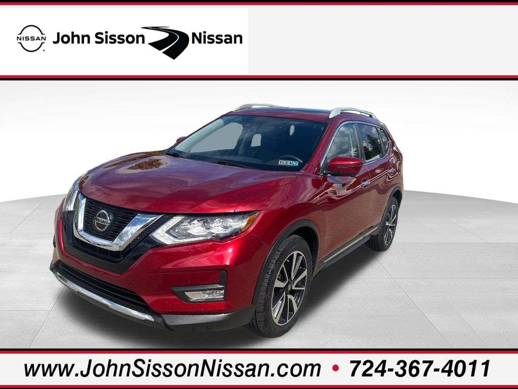 2020 Nissan Rogue SL Red at Subaru and VW of Moon Township