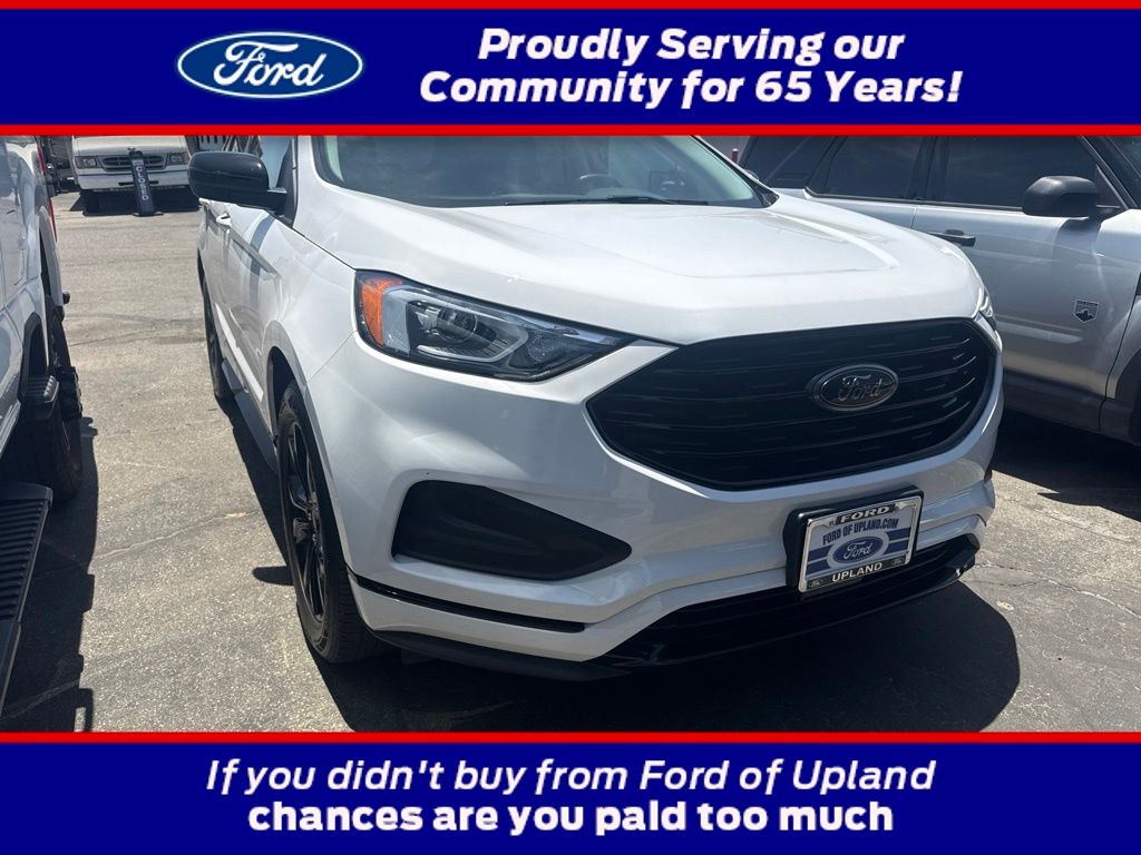 Oxford White 2022 Ford Edge SUV / Crossover All-Wheel Drive 8-Speed Automatic