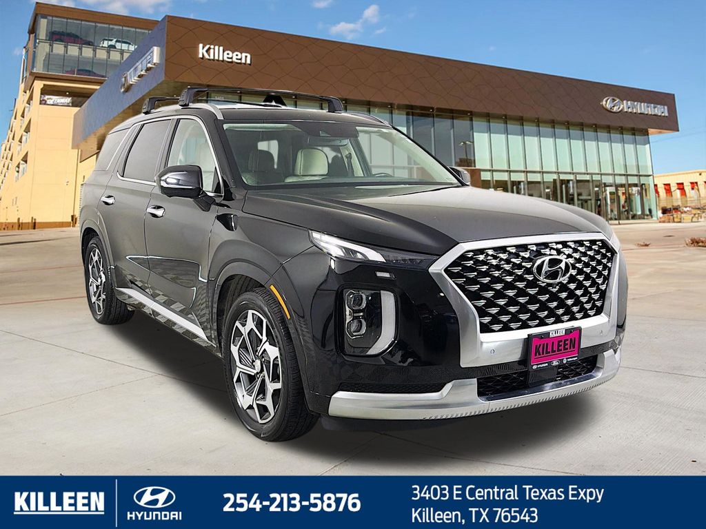 Becketts Black 2021 Hyundai Palisade Calligraphy AWD SUV / Crossover All-Wheel Drive 8-Speed Automatic