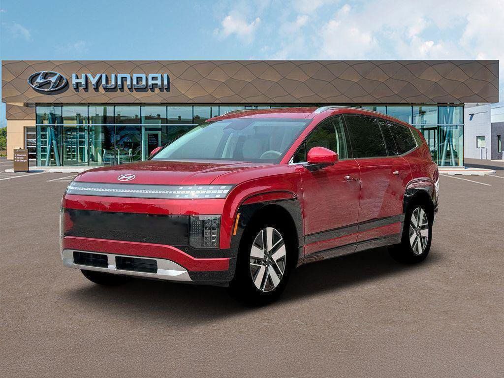 Red 2026 Hyundai Ioniq 9 SUV / Crossover All-Wheel Drive 1-Speed Automatic