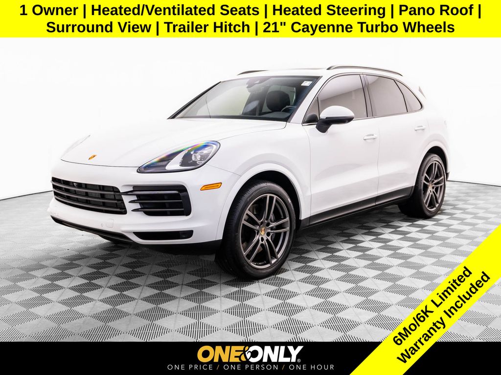 White 2022 Porsche Cayenne SUV / Crossover All-Wheel Drive 8-Speed Automatic