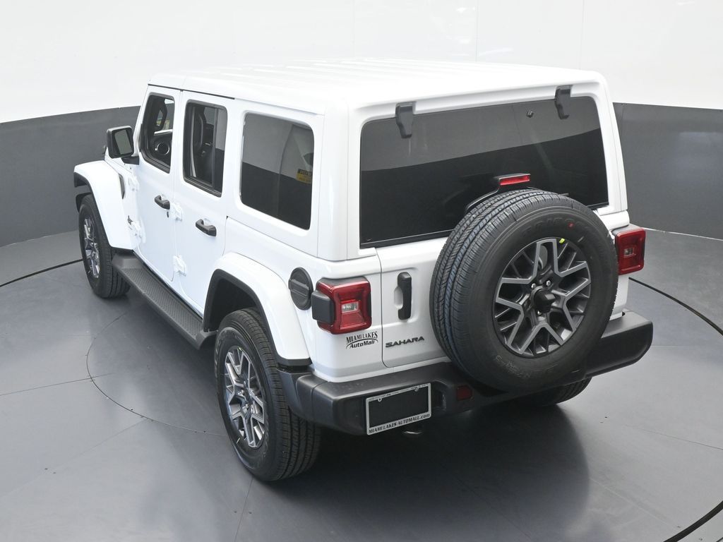 New 2026 Bright White Clearcoat Jeep Sahara image 47