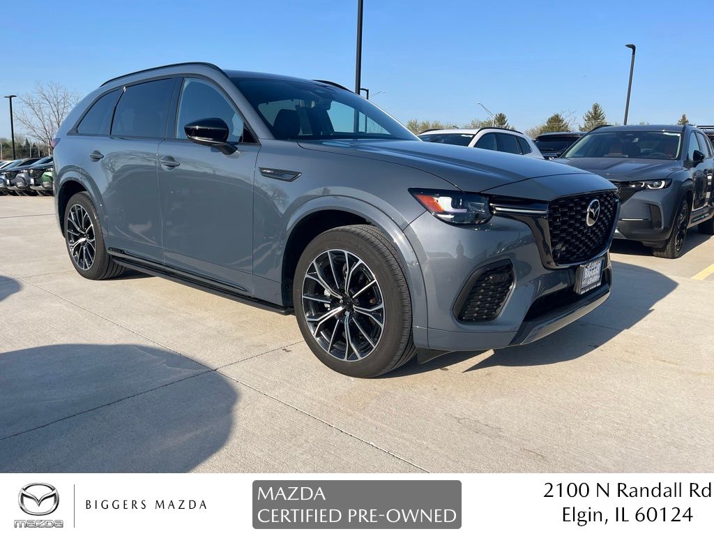 Gray 2026 Mazda CX-70 3.3 Turbo S Premium AWD SUV / Crossover All-Wheel Drive 8-Speed Automatic