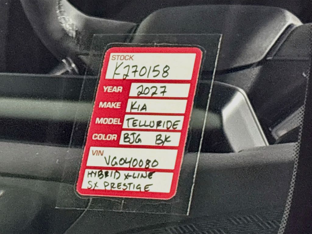 2027 Kia Telluride Hybrid X-Line SX Prestige