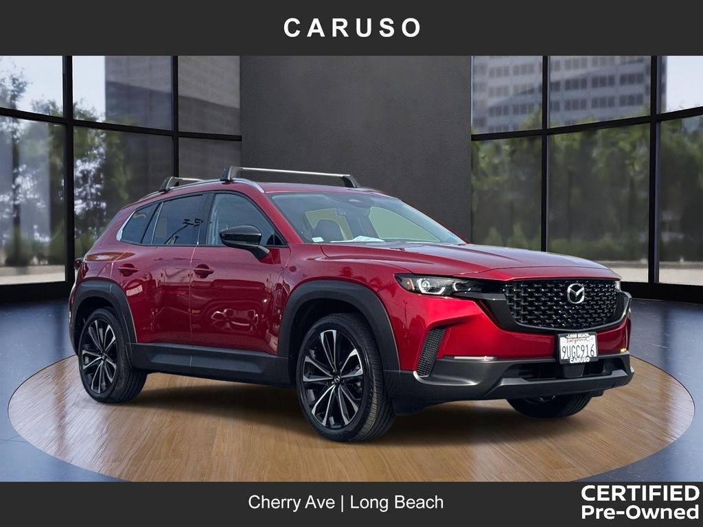 Soul Red Crystal Metallic 2025 Mazda CX-50 2.5 S Premium Plus AWD SUV / Crossover All-Wheel Drive 6-Speed Automatic