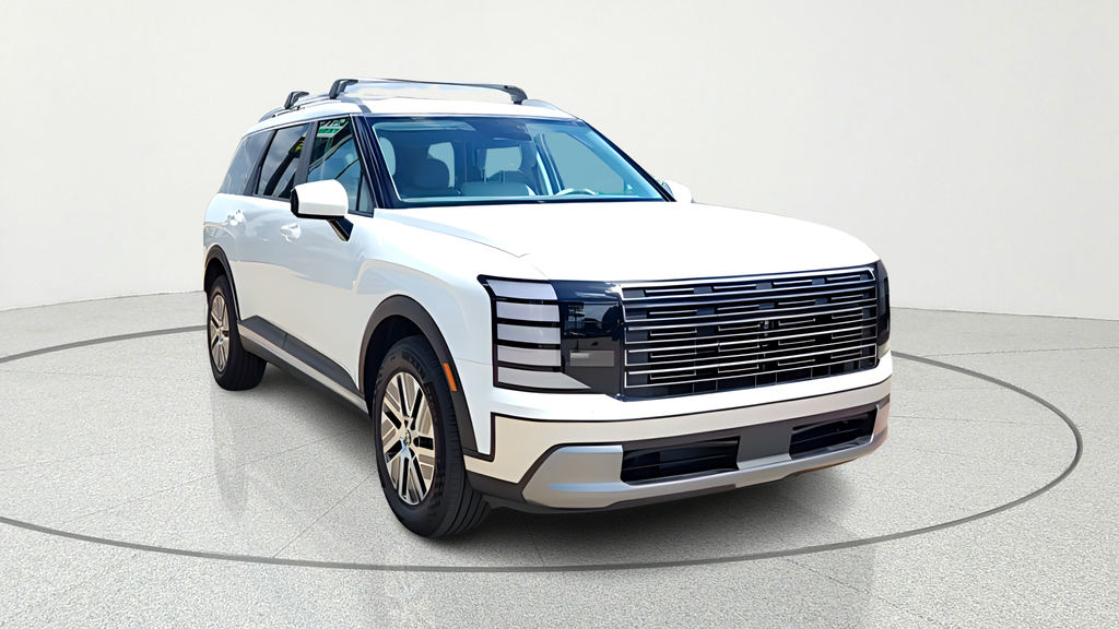 Creamy White Pearl 2026 Hyundai Palisade Hybrid Blue SEL FWD SUV / Crossover Front-Wheel Drive 6-Speed Automatic