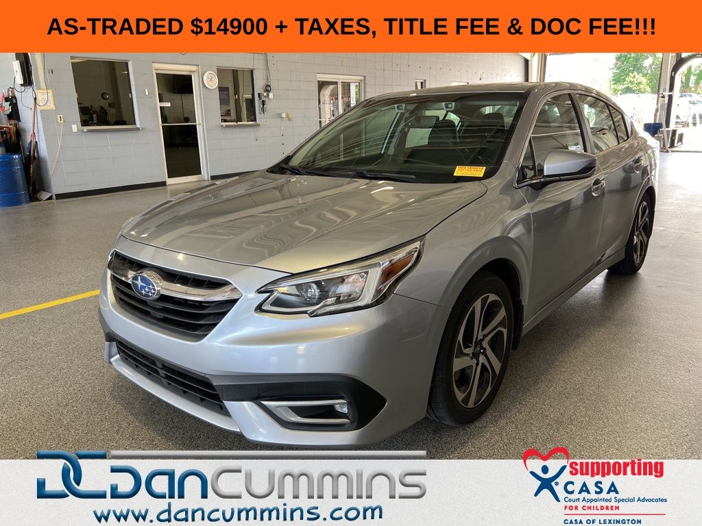 Ice Silver Metallic 2021 Subaru Legacy Sedan All-Wheel Drive Continuously Variable Transmission
