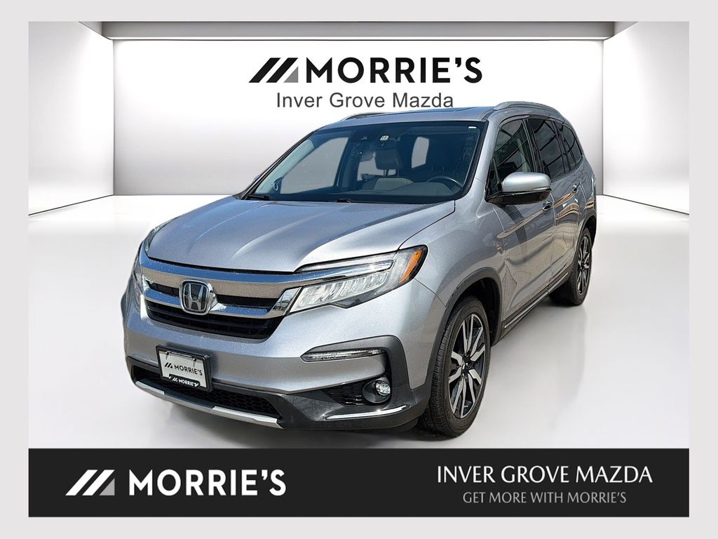 Lunar Silver Metallic 2019 Honda Pilot SUV / Crossover Front-Wheel Drive 9-Speed Automatic