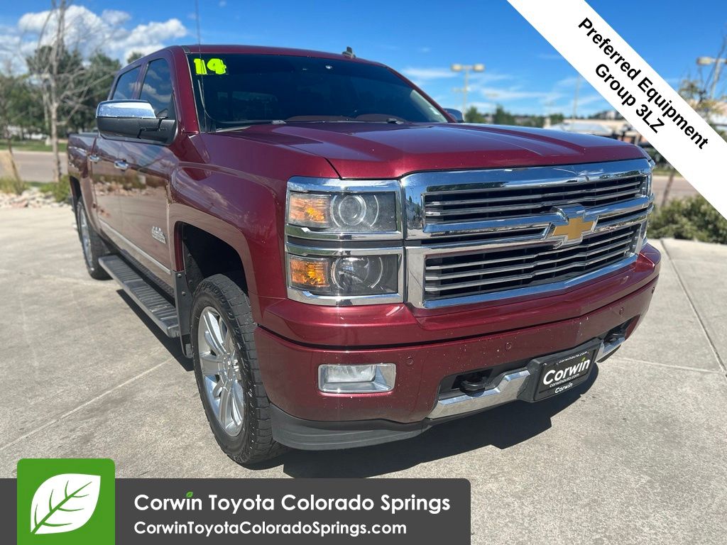 Red (Deep Ruby Metallic) 2014 Chevrolet Silverado 1500 Pickup Truck Four-Wheel Drive 6-Speed Automatic Overdrive
