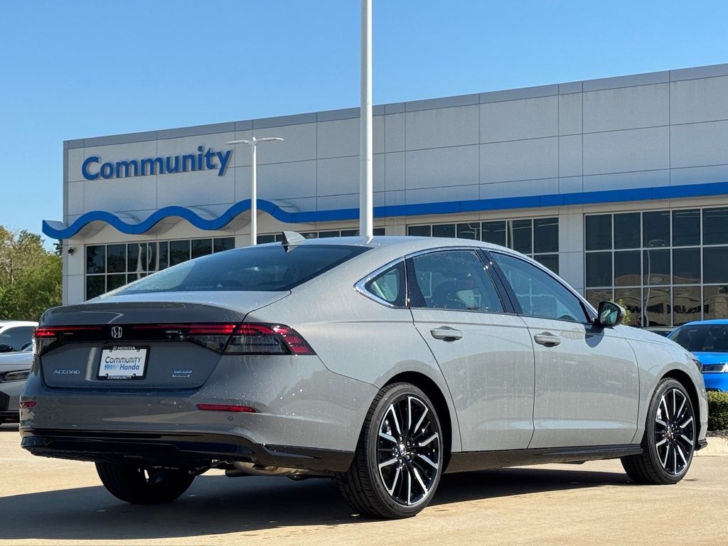 2025 Honda Accord Hybrid Touring Gray at Classic Elite Chevrolet Hwy 6