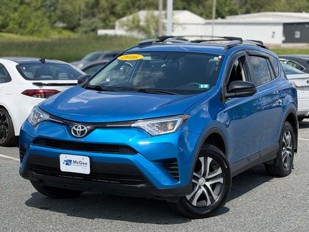 Electric Storm Blue 2016 Toyota RAV4 SUV / Crossover All-Wheel Drive 6-Speed Automatic
