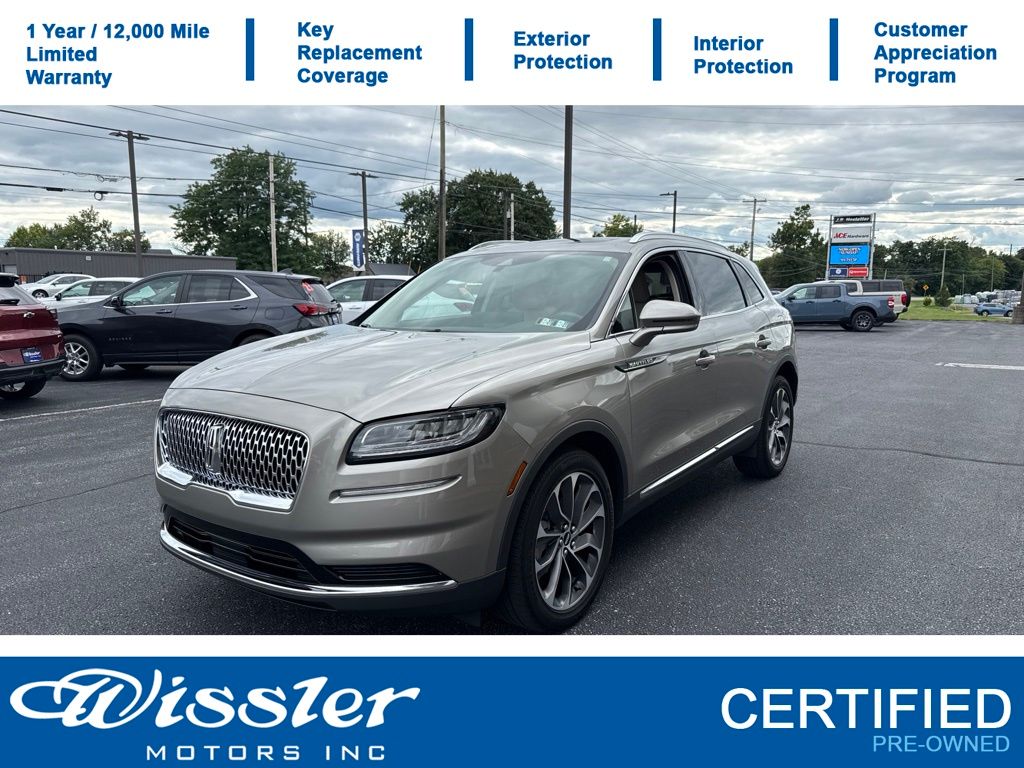 Sandstone Metallic 2023 Lincoln Nautilus SUV / Crossover All-Wheel Drive 8-Speed Automatic