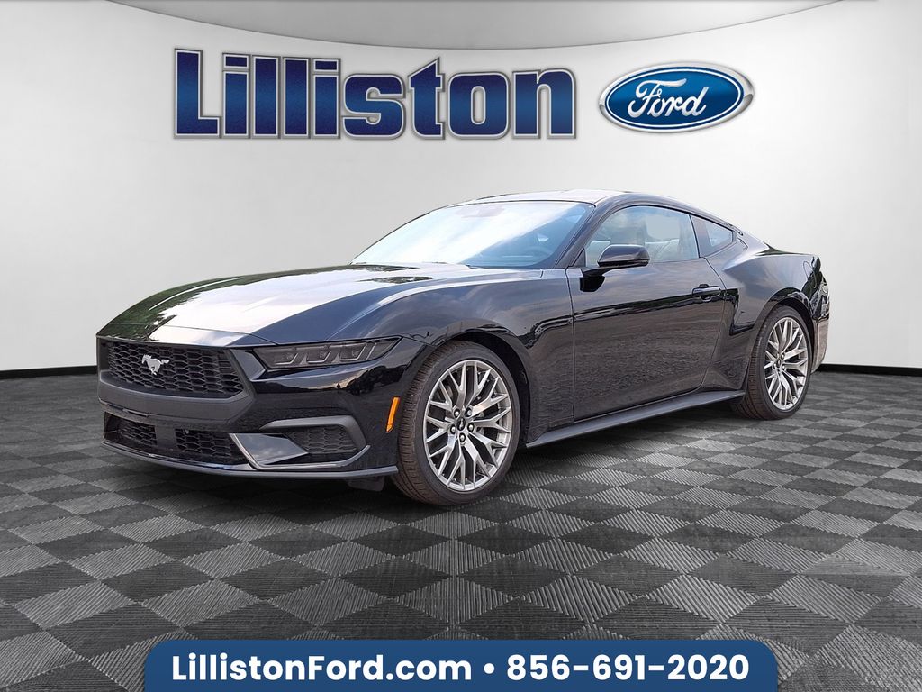 Shadow Black 2026 Ford Mustang Coupe Rear-Wheel Drive Automatic