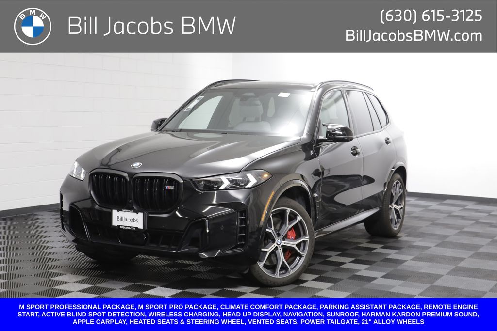 Black Sapphire Metallic 2026 BMW X5 SUV / Crossover All-Wheel Drive Automatic