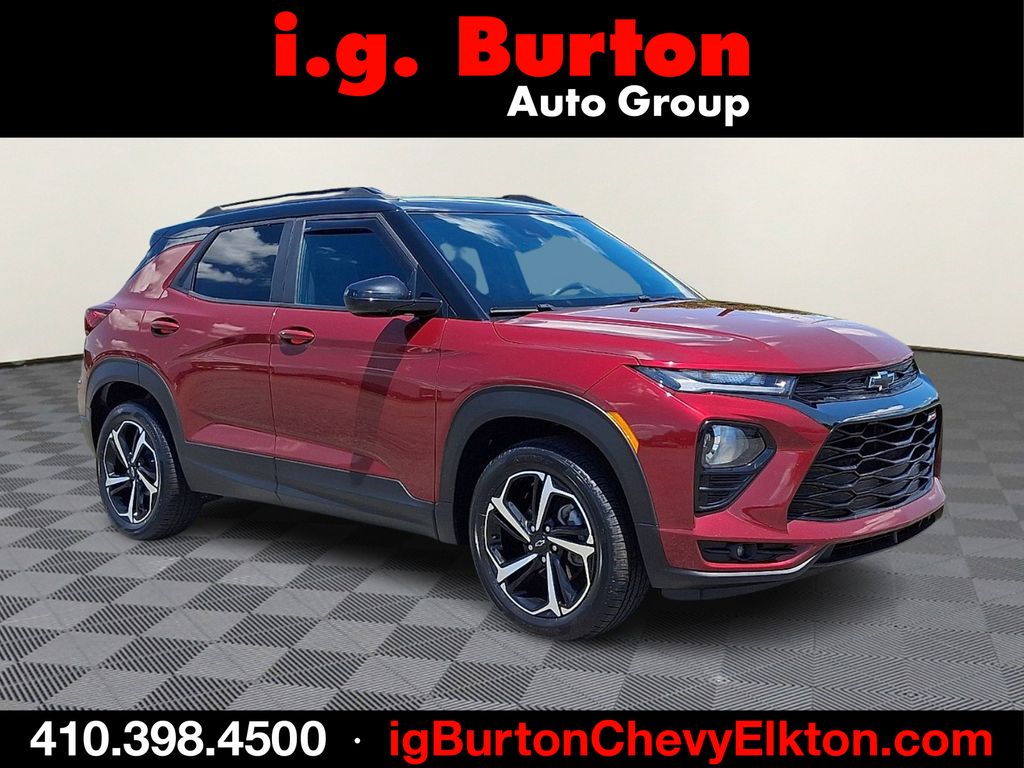 Red (Crimson) 2022 Chevrolet Trailblazer SUV / Crossover Four-Wheel Drive 9-Speed Automatic