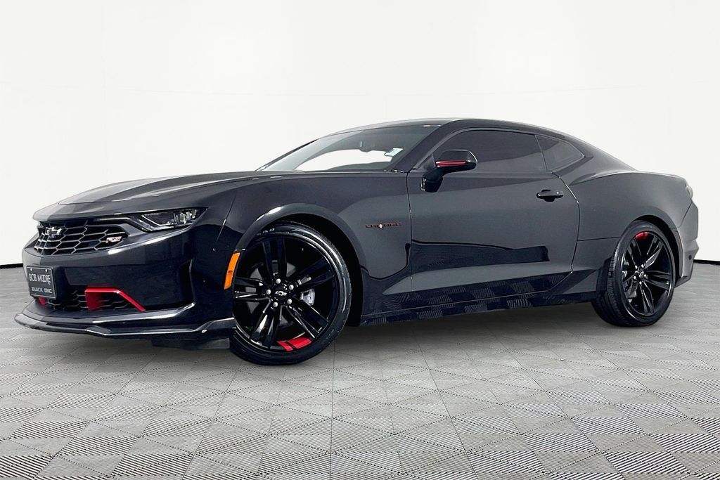 Black 2022 Chevrolet Camaro Coupe Rear-Wheel Drive Automatic