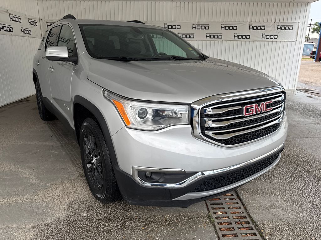 Quicksilver Metallic 2019 GMC Acadia SLT-1 FWD SUV / Crossover Front-Wheel Drive 6-Speed Automatic