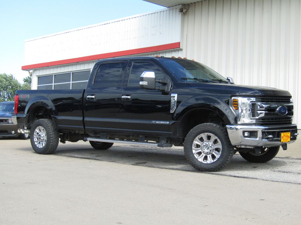 Shadow Black 2018 Ford F-250 Super Duty Pickup Truck Four-Wheel Drive 6-Speed Automatic
