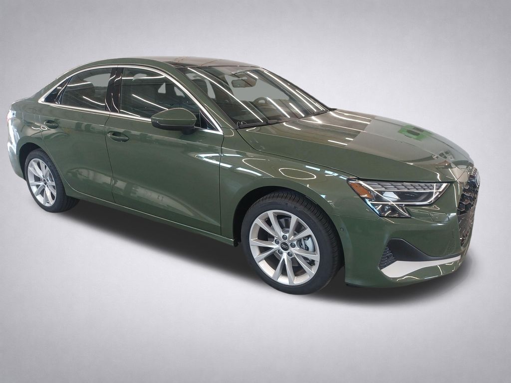 District Green Metallic 2026 Audi A3 Hatchback 7-Speed Automatic