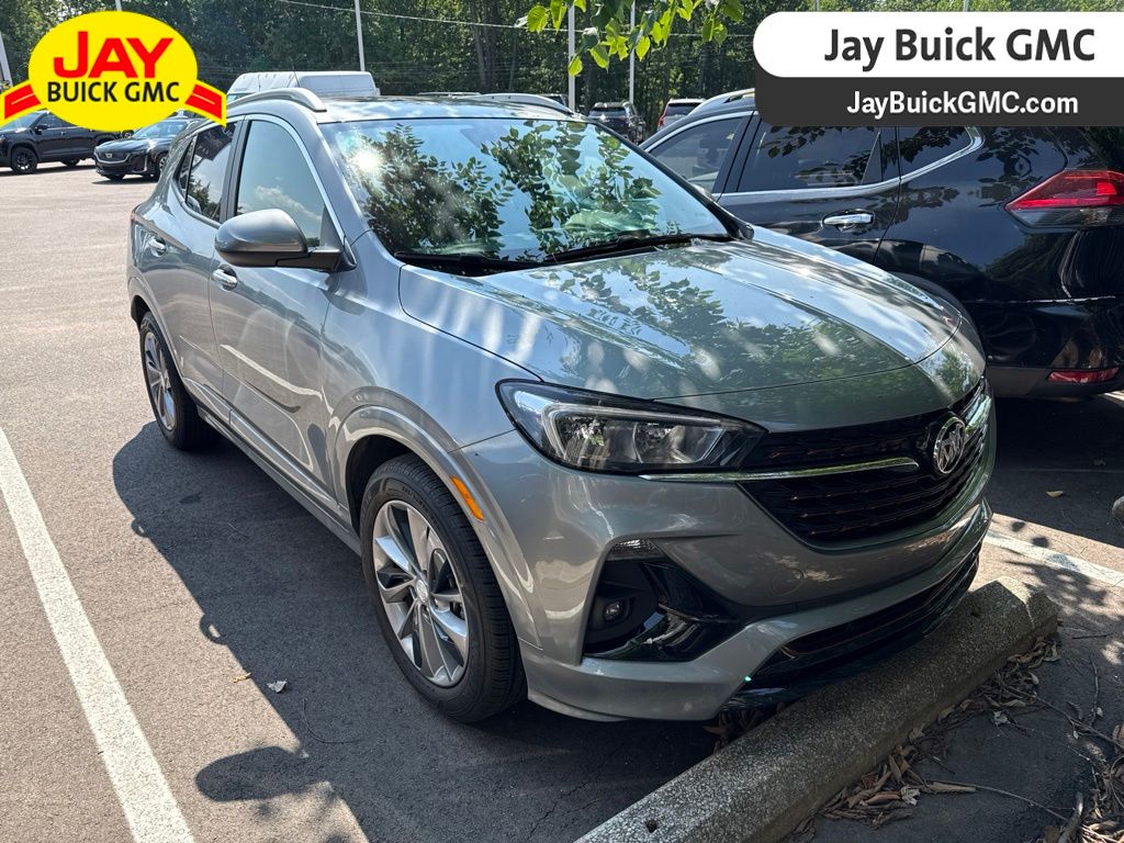 Moonstone Gray Metallic 2023 Buick Encore GX SUV / Crossover Front-Wheel Drive Continuously Variable Transmission