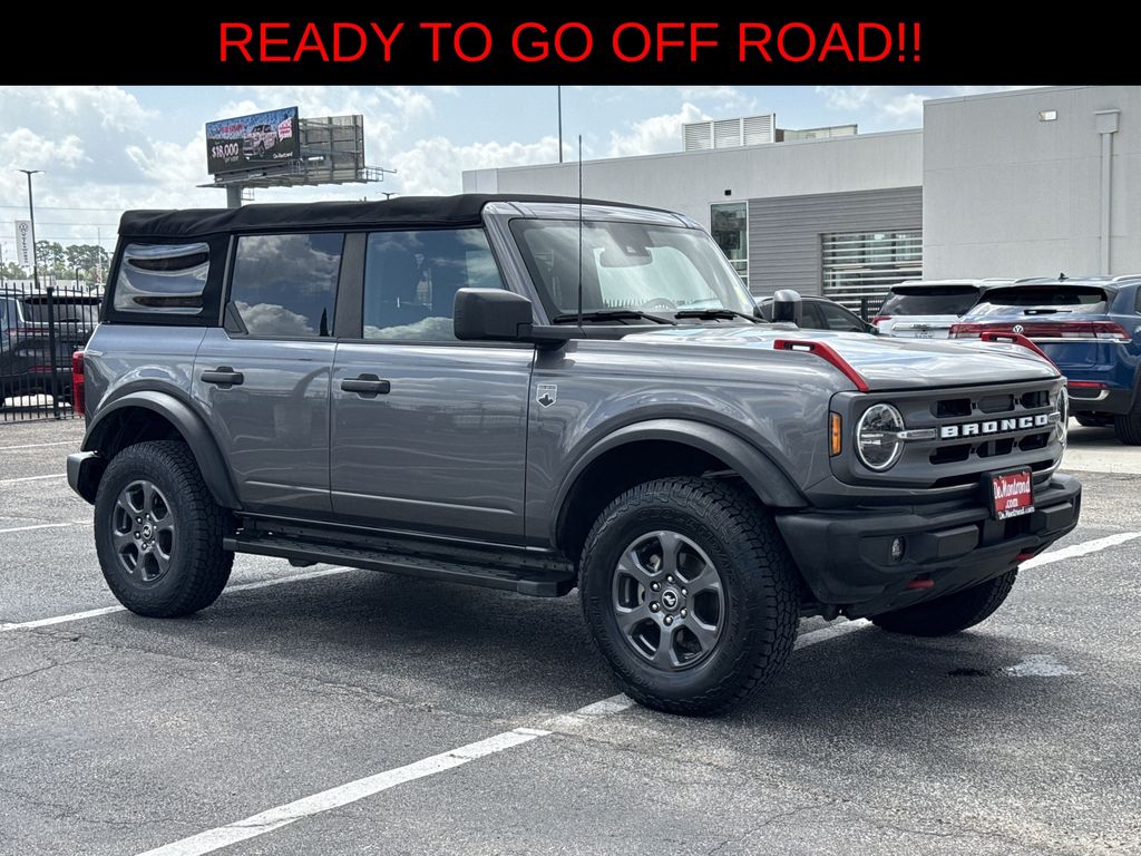 2022 Ford Bronco Big Bend Gray at Joe Myers Mazda Kia