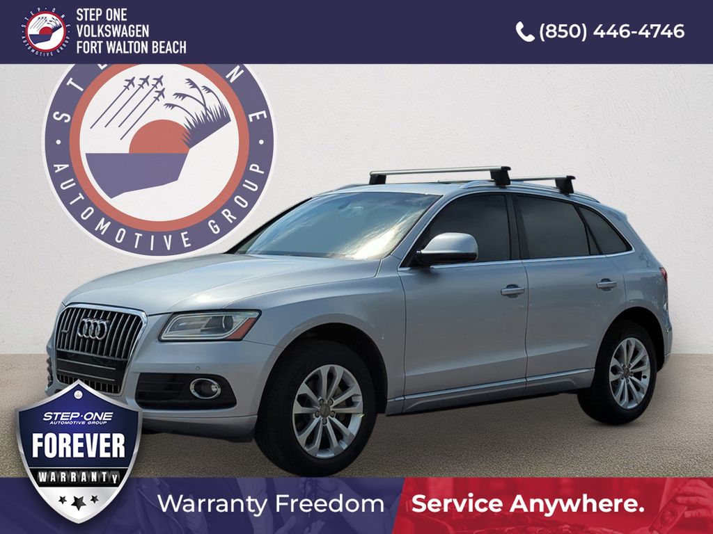 Silver Metallic 2016 Audi Q5 2.0T Premium Plus SUV / Crossover All-Wheel Drive 8-Speed Automatic