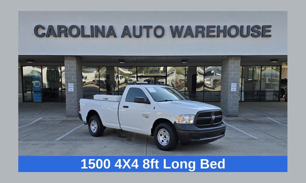 Bright White Clearcoat 2022 RAM 1500 Pickup Truck Four-Wheel Drive 8-Speed Automatic