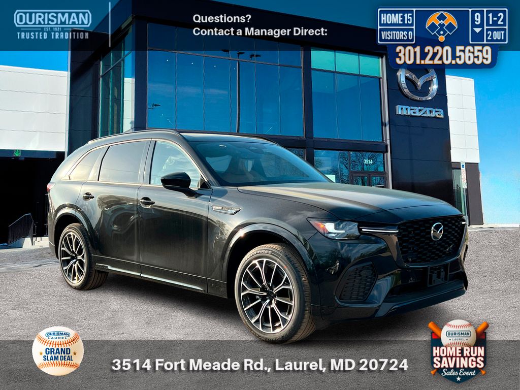 Jet Black 2026 Mazda CX-70 3.3 Turbo S Premium Plus AWD SUV / Crossover All-Wheel Drive 8-Speed Automatic