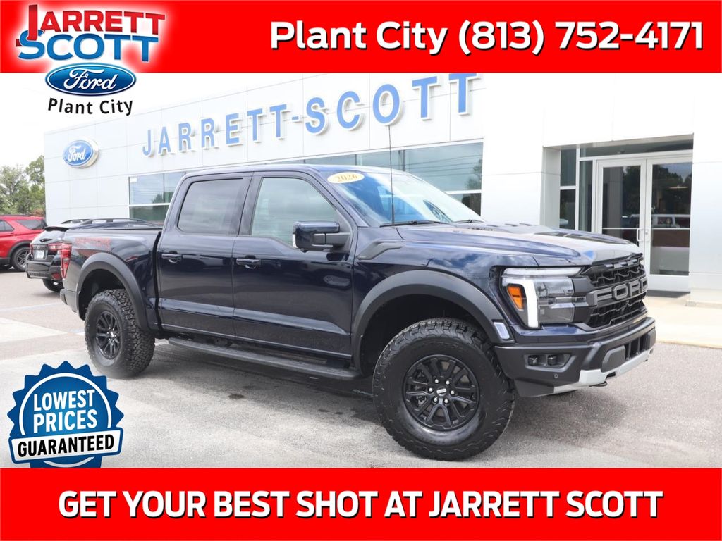 Antimatter Blue Metallic 2026 Ford F-150 Raptor SuperCrew 4WD Pickup Truck Four-Wheel Drive Automatic