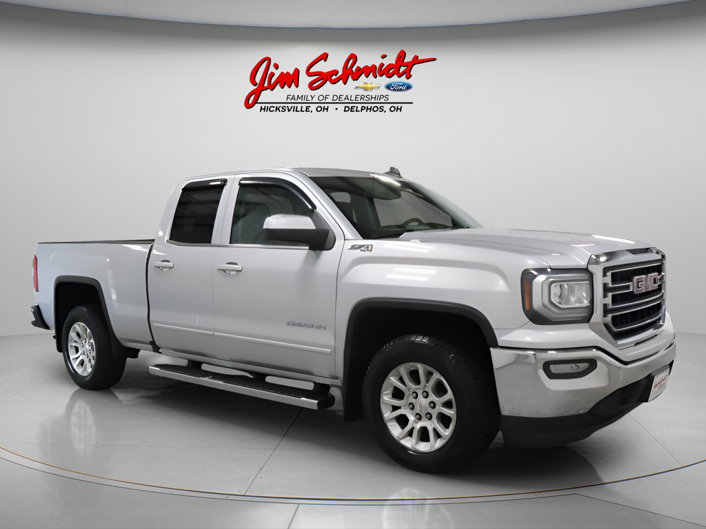 Quicksilver Metallic 2017 GMC Sierra 1500 Pickup Truck Four-Wheel Drive 6-Speed Automatic Overdrive