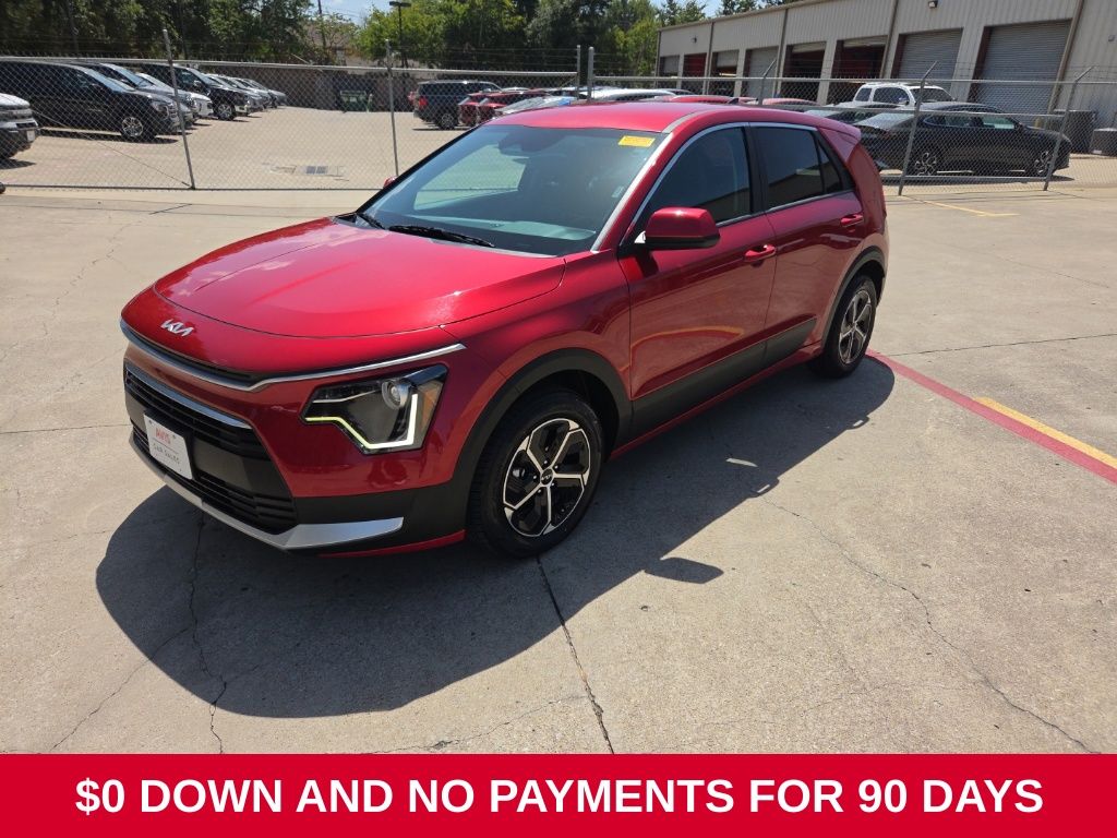 Red 2025 Kia Niro SUV / Crossover Front-Wheel Drive 6-Speed Dual Clutch