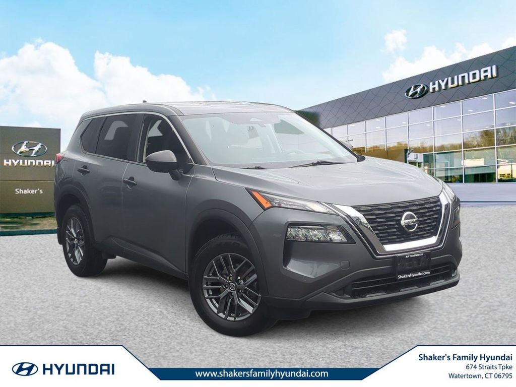 Gray (Gun Metallic) 2021 Nissan Rogue SUV / Crossover All-Wheel Drive Continuously Variable Transmission