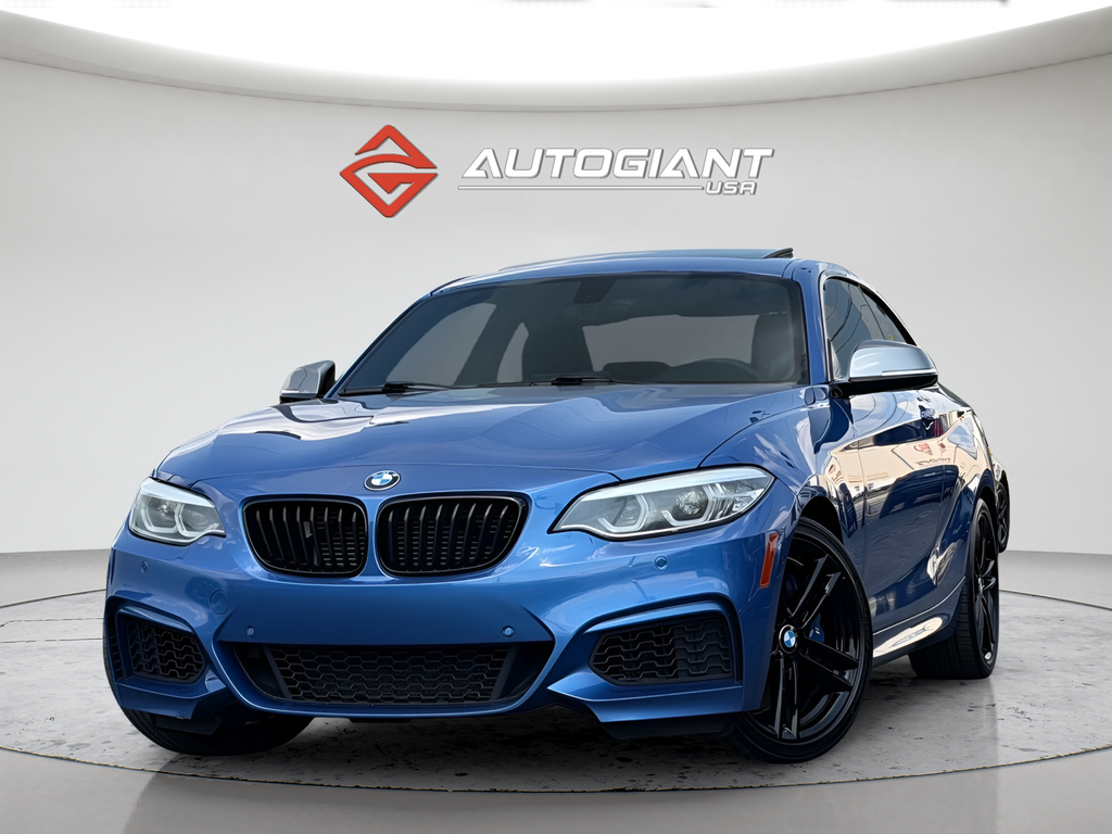 Estoril Blue Metallic 2018 BMW 2 Series Coupe Rear-Wheel Drive 8-Speed Automatic