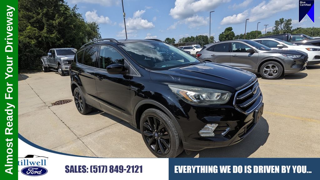 Shadow Black 2017 Ford Escape SUV / Crossover All-Wheel Drive 6-Speed Automatic