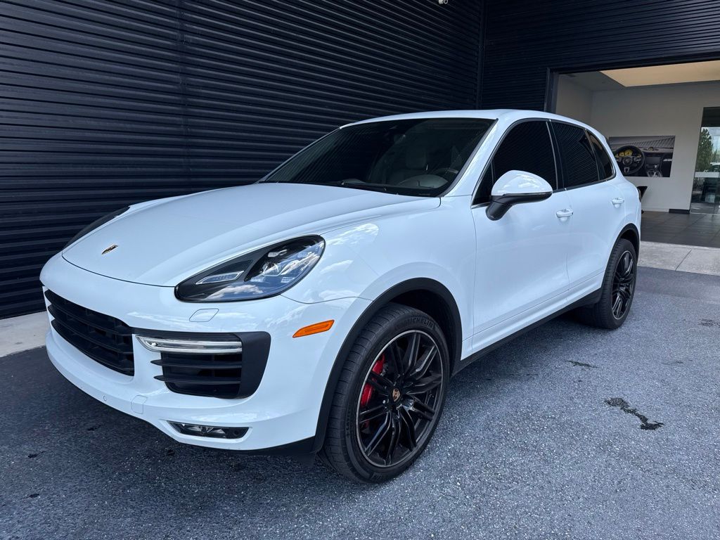 Carrara White Metallic 2015 Porsche Cayenne SUV / Crossover All-Wheel Drive 8-Speed Automatic