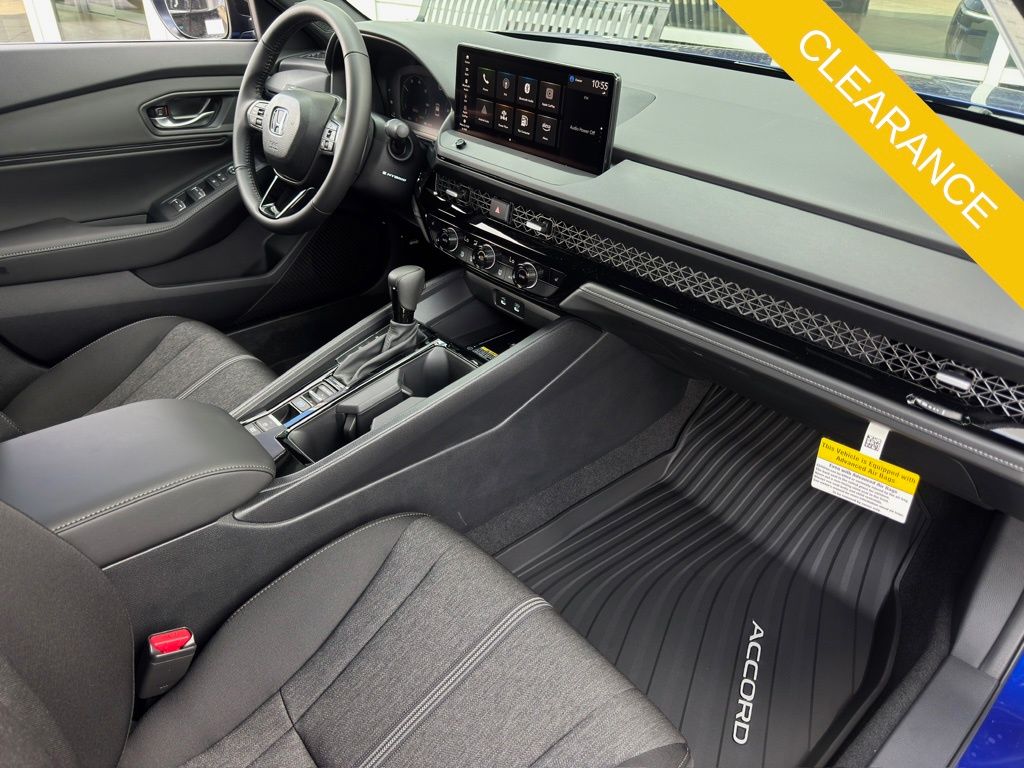 2025 Honda Accord Hybrid Sport Blue at Classic Honda Galveston