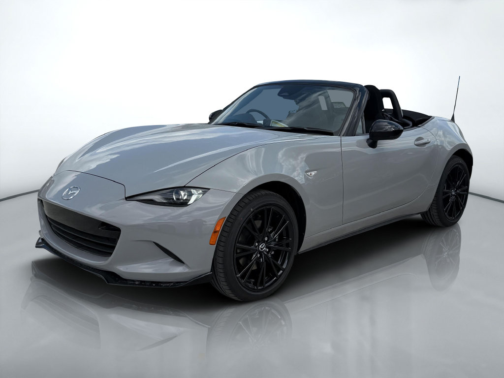 Aero Gray Metallic 2026 Mazda MX-5 Miata Convertible Rear-Wheel Drive 6-Speed Manual