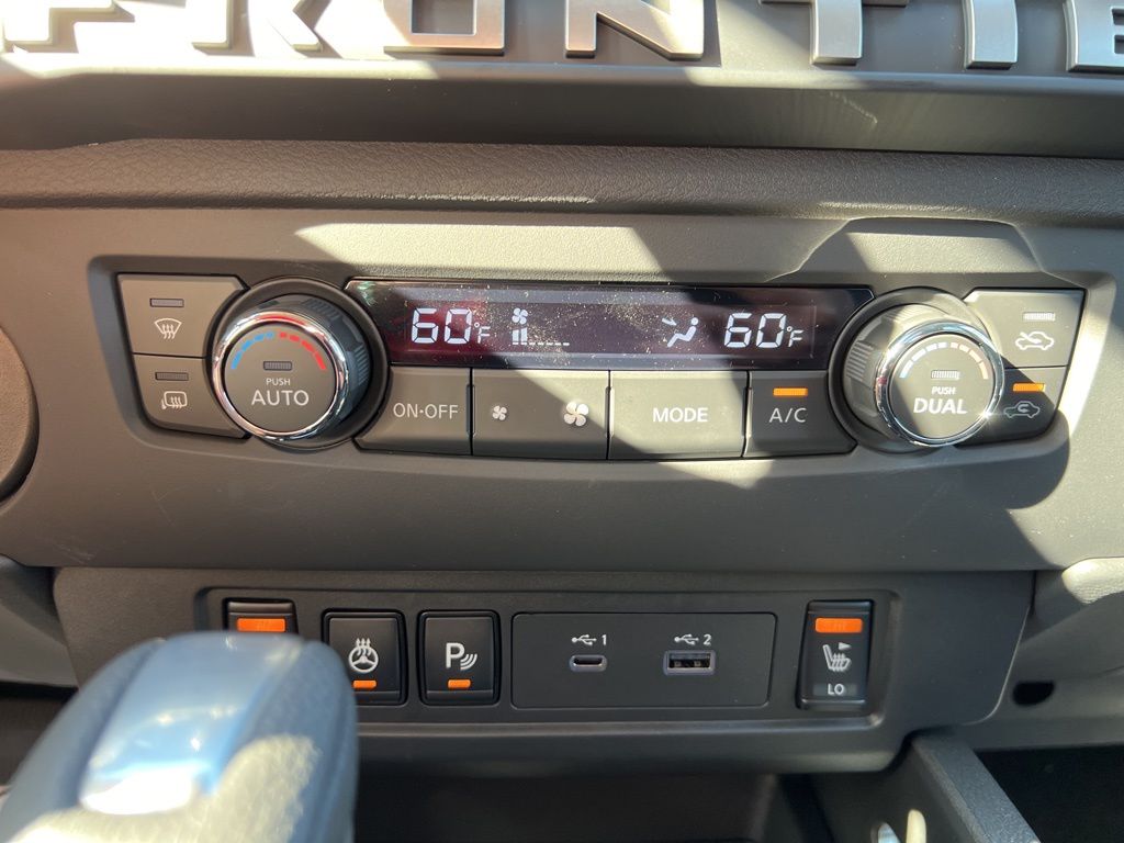 2025 Glacier White Nissan Frontier SV RWD Truck