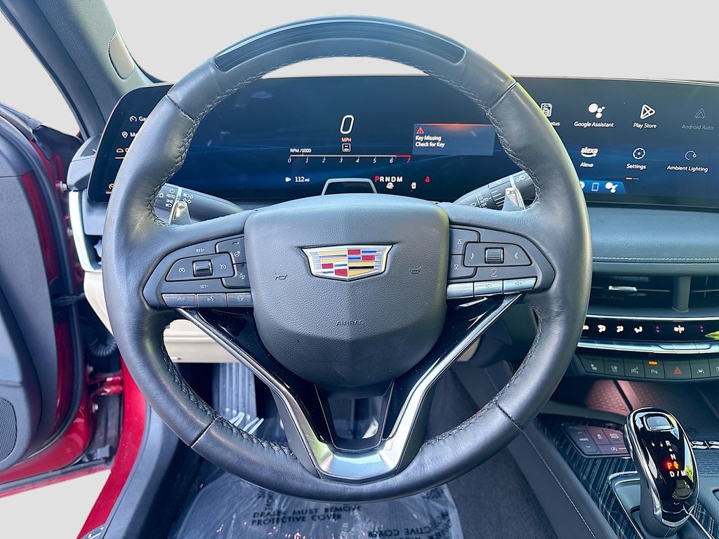 Used 2025 Red Cadillac Premium Luxury image 11
