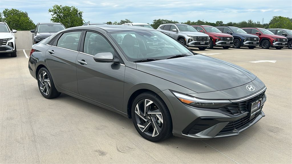 2025 Hyundai Elantra Limited Gray at DeMontrond Gulf Freeway