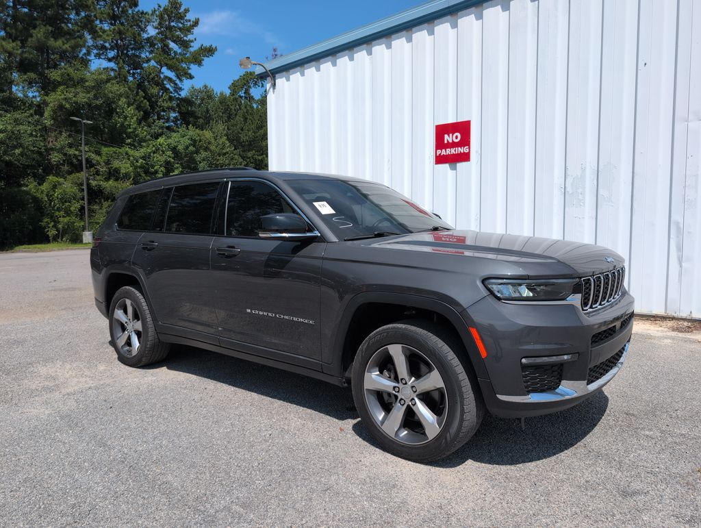 Baltic Gray Metallic Clearcoat 2022 Jeep Grand Cherokee L SUV / Crossover Four-Wheel Drive 8-Speed Automatic