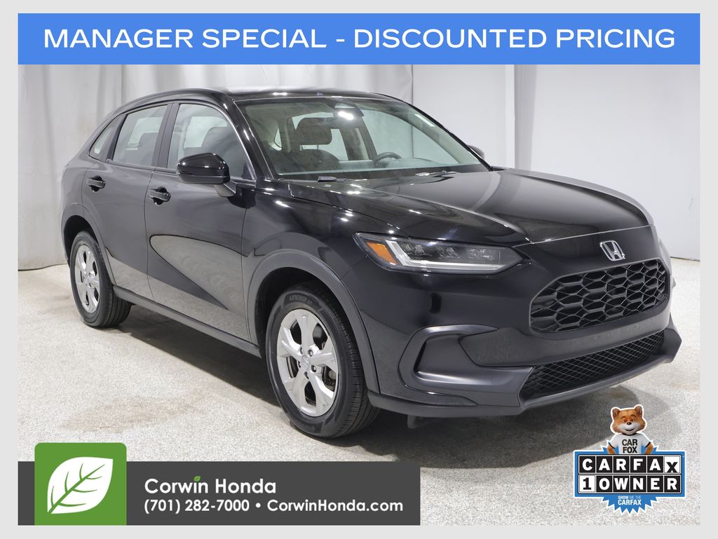 Crystal Black Pearl 2025 Honda HR-V SUV / Crossover All-Wheel Drive Continuously Variable Transmission