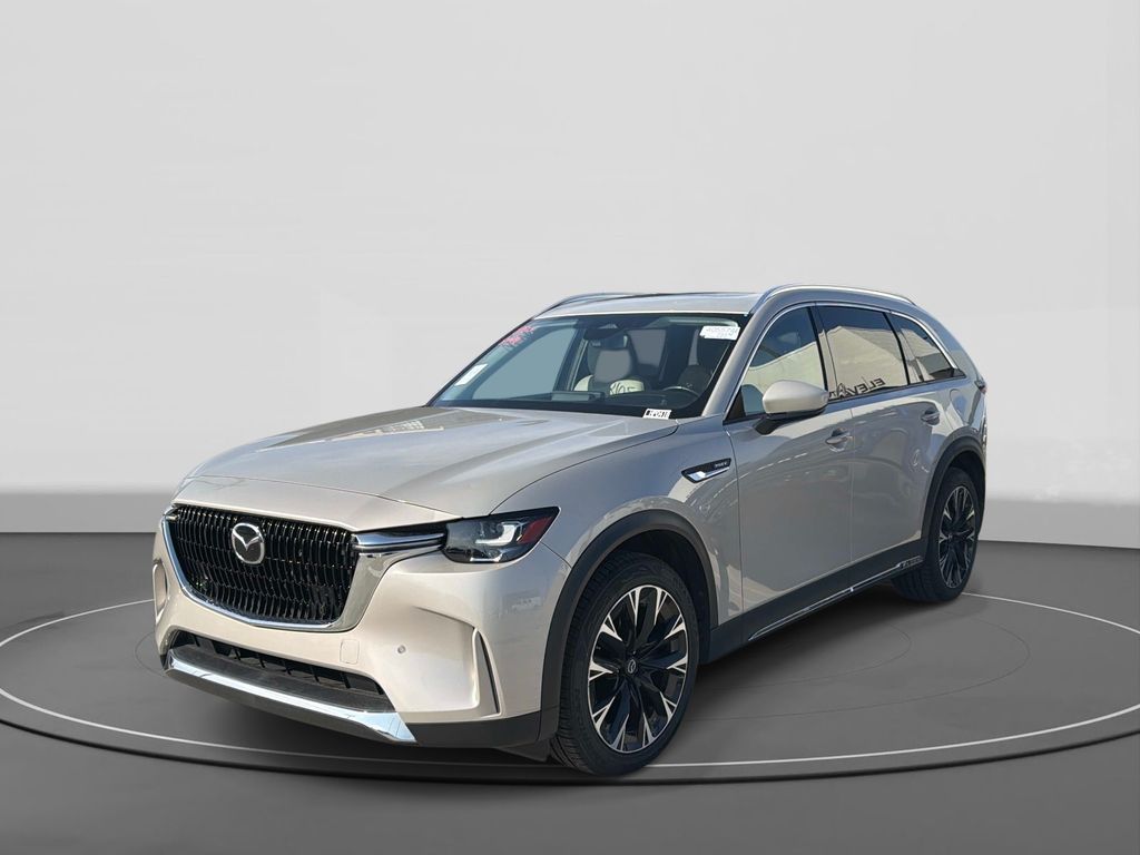Gray (Platinum Quartz) 2024 Mazda CX-90 SUV / Crossover All-Wheel Drive 8-Speed Automatic