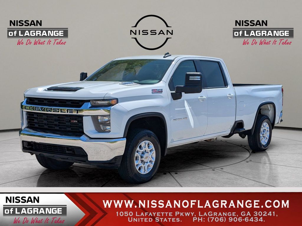Summit White 2023 Chevrolet Silverado 2500HD Pickup Truck Four-Wheel Drive Automatic