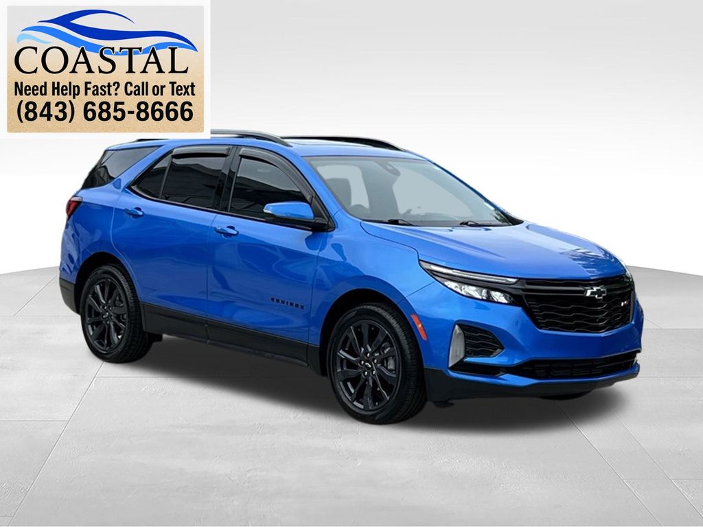 2024 Chevrolet Equinox RS Blue at Matthews Motors of Wilmington
