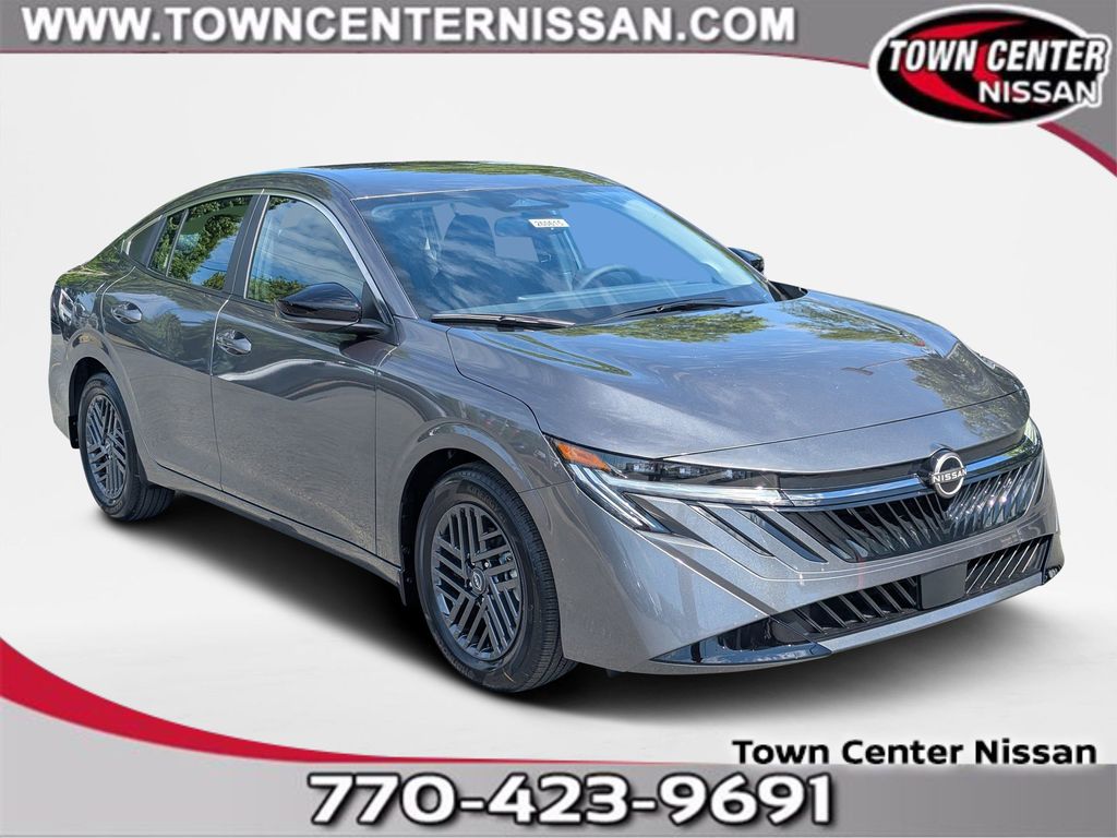 Gray (Gun Metallic) 2026 Nissan Sentra SV FWD Sedan Front-Wheel Drive Continuously Variable Transmission