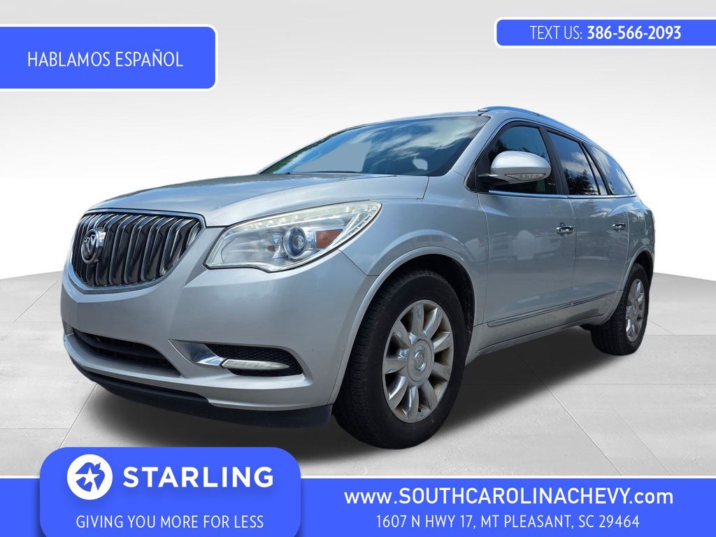 Quicksilver Metallic 2014 Buick Enclave SUV / Crossover Front-Wheel Drive 6-Speed Automatic