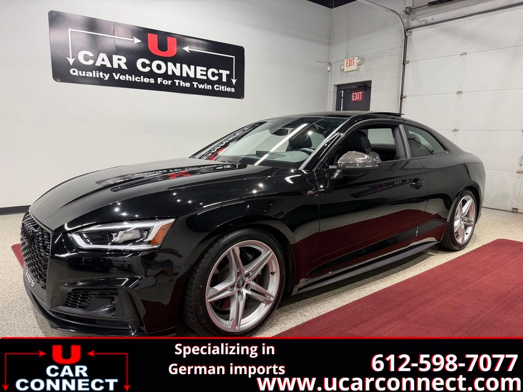 Black 2018 Audi S5 Coupe All-Wheel Drive 8-Speed Automatic