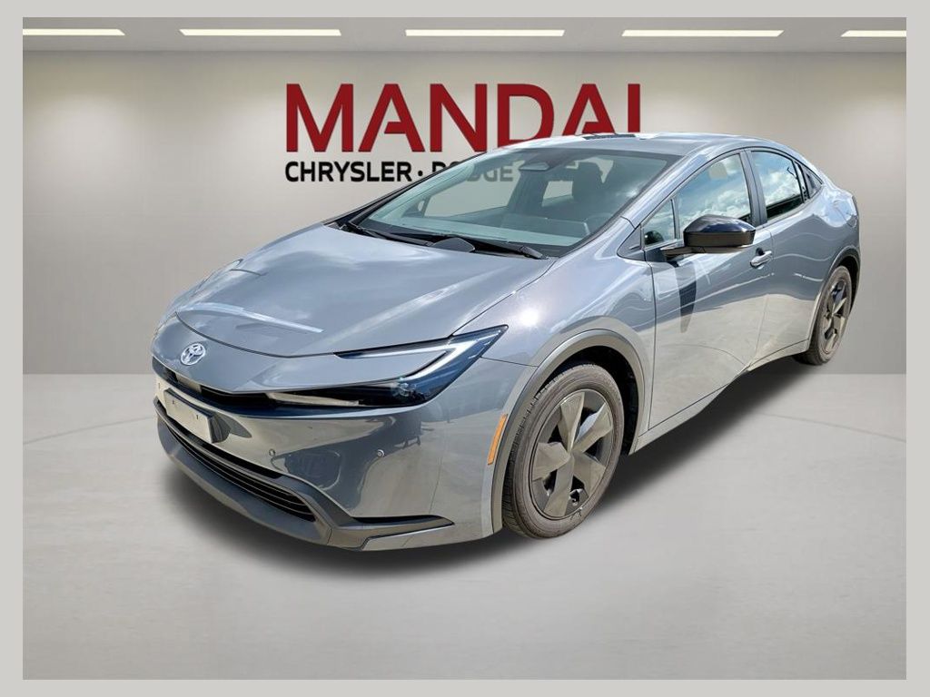 Guardian Gray 2025 Toyota Prius Hatchback Front-Wheel Drive Continuously Variable Transmission