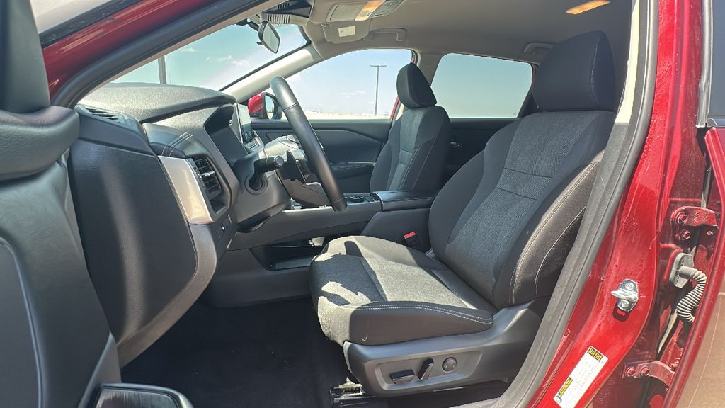 2025 Nissan Rogue SV Red at South Houston Nissan